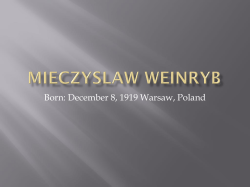 Mieczyslaw Weinryberg