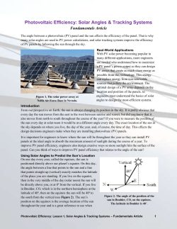 Fundamentals Article