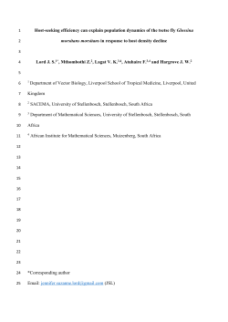 123kB - LSTM Online Archive - Liverpool School of Tropical Medicine