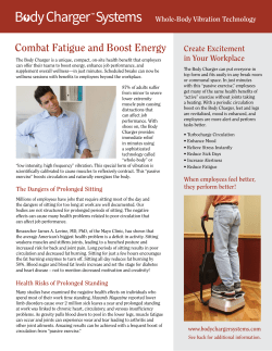 Combat Fatigue and Boost Energy