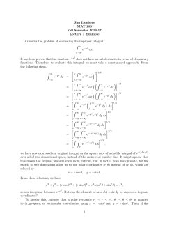 Jim Lambers MAT 280 Fall Semester 2016