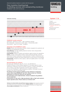 on blinding concrete with waterproofing membrane System 1.1.6
