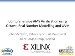 Comprehensive AMS Verification using Octave, Real Number