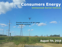 Consumers Energy PowerPoint Template