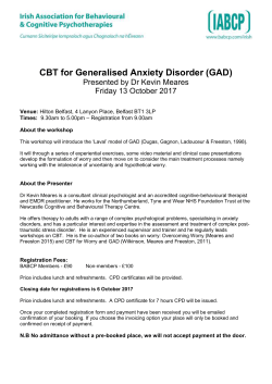 Further Information and registration form