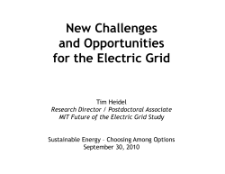 Challenges and Opportunities Electric Grid - Home