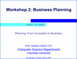 Lecture 2: Introduction to Paradigms