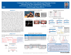 Outcomes from Three Randomized Clinical Trials