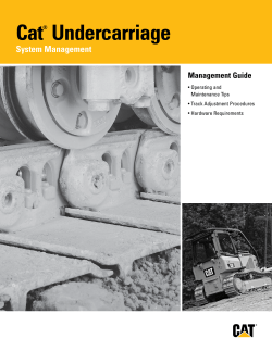 Cat&reg; Undercarriage - Barloworld Equipment