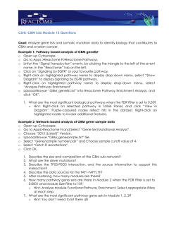 CSHL-CBW Lab Module 15 Questions