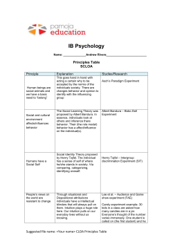 scloa principles - Pamoja Education