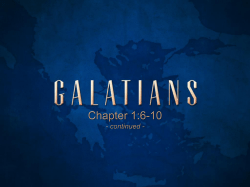 PowerPoint 6 - Asheville church of Christ