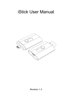 iStick User Manual V1.3