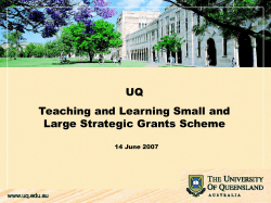 Large Grants