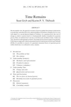 Time Remains - Oxford Academic