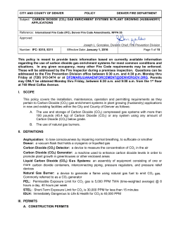 Carbon Dioxide (CO2) Gas Enrichment Systems