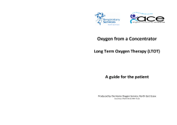 Oxygen from a Concentrator