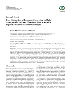 Heat Dissipation of Resonant Absorption in Metal Nanoparticle
