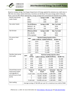 State of Oregon: Energy in Oregon