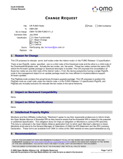 Additional Call Flows - Open Mobile Alliance