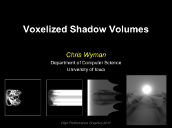 Slides - Chris Wyman