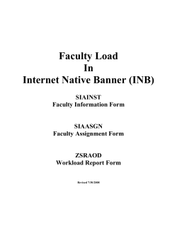 Begin by accessing Banner as follows:
