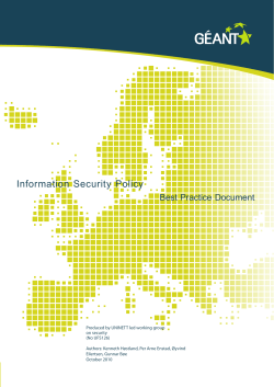 Information Security Policy