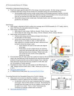 AP Environmental Science Ch 16