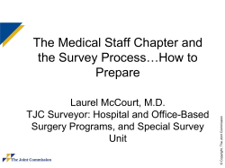 The Joint Commission - Light PP Presentation
