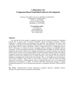 2 ORES Ontology and Ontology Navigation
