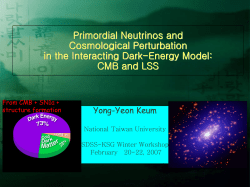 Cosmic connection between neutrinos and accelerating Universe