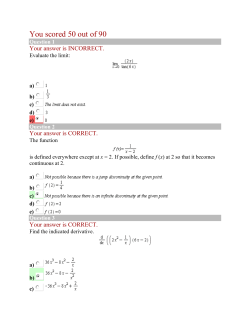 on your answer sheet for full credit.