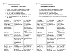 Photosynthesis Choice Board