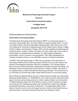 Behavioral Health Network, Inc.