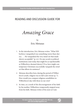 Amazing Grace - Small Group Guides