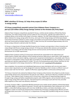 BBNC subsidiary CCI Group, LLC helps Army surpass $1 billion in