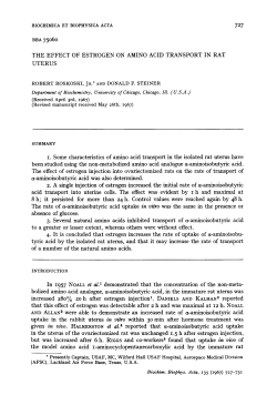 BIOCHIMICA ET BIOPHYSICA ACTA BBA 75060 THE EFFECT OF