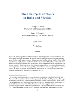 The Life Cycle of Plants in India and Mexico
