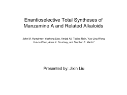 Martin Manzamine A _Jixin Liu