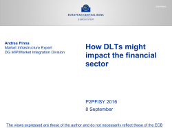 Presentation title - UCL Centre for Blockchain Technologies