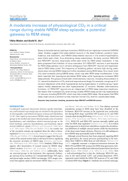 A moderate increase of physiological CO2 in a critical range during