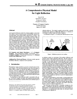 A Comprehensive Physical Model for Light Reflection