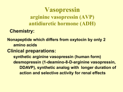 mediated contraction of vascular smooth muscle: for emergency