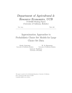 Approximation Approaches to Probabilistic Choice Set Models for
