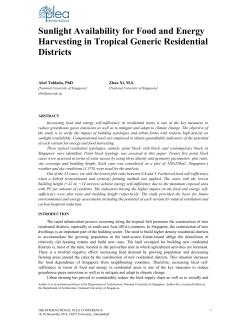 Sunlight Availability for Food and Energy Harvesting in