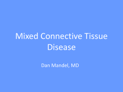 Mixed Connective Tissue Disease