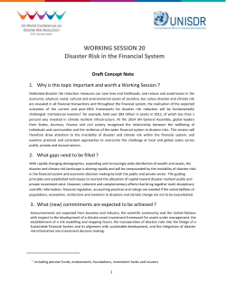 Disaster Risk in the Financial System FINAL