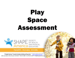 Head Start Body Start Play Space Survey