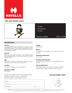 LED 10 LED Work Light.indd