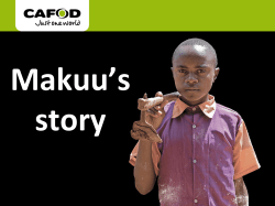 Makuu`s story